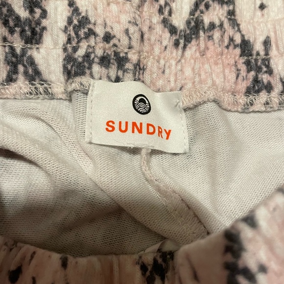 Sundry pink & grey lounge pants (size 1) - Picture 3 of 3